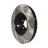 DS-One | Coated Slotted Drilled Disc Brake Rotor - Front - X3 / X4 2011-2018