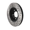 DS-One | Coated Slotted Drilled Disc Brake Rotor - Front - Cooper Countryman / Paceman 1.6L 2011-2016