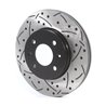DS-One | Coated Slotted Drilled Disc Brake Rotor - Front - Accent / Rio 1.6L 2012-2018