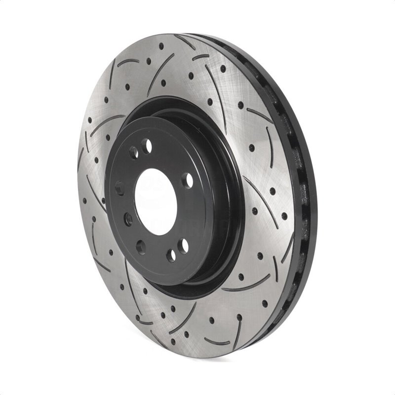DS-One | Coated Slotted Drilled Disc Brake Rotor - Front - GLE300d / GLE350 / ML250 / ML350 2012-2018 DS-One Brake Rotors