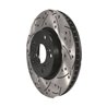 DS-One | Coated Slotted Drilled Disc Brake Rotor - Front - Accord / Civic 2013-2022