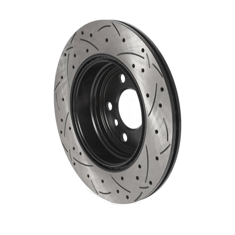 DS-One | Coated Slotted Drilled Disc Brake Rotor - Rear - BMW 2.0T / 3.0T 2012-2020