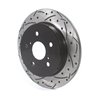 DS-One | Coated Slotted Drilled Disc Brake Rotor - Rear - Lexus / Toyota 2015-2023 DS-One Brake Rotors