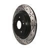 DS-One | Coated Slotted Drilled Disc Brake Rotor - Rear - TLX / CR-V 2015-2023