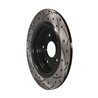 DS-One | Coated Slotted Drilled Disc Brake Rotor - Rear - TLX / CR-V 2015-2023