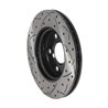DS-One | Coated Slotted Drilled Disc Brake Rotor - Front - Cooper 1.5T / 1.6L / 2.0T 2014-2021
