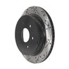 DS-One | Coated Slotted Drilled Disc Brake Rotor - Rear - Titan 5.6L 2017-2022 DS-One Brake Rotors