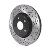 DS-One | Coated Slotted Drilled Disc Brake Rotor - Front - Integra / Accord / Civic / CR-V 2017-2023