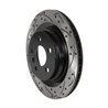 DS-One | Coated Slotted Drilled Disc Brake Rotor - Rear - BMW / Mini 2.0T / 1.5T 2016-2022