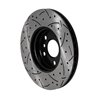 DS-One | Coated Slotted Drilled Disc Brake Rotor - Front - Cooper Clubman / Countryman 2.0T / 1.5T 2016-2022
