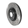 DS-One | Coated Slotted Drilled Disc Brake Rotor - Front - 228i xDrive Gran Coupe / X1 / X2 / Cooper Countryman 2.0T / 1.5T 2016