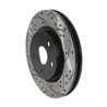 DS-One | Coated Slotted Drilled Disc Brake Rotor - Front - Lexus / Toyota 2018-2023