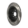 DS-One | Coated Slotted Drilled Disc Brake Rotor - Rear - Ford / Lincoln 2015-2023