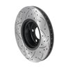 DS-One | Coated Slotted Drilled Disc Brake Rotor - Front - BMW 2.0T / 3.0T 2012-2020 DS-One Brake Rotors
