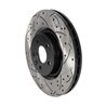 DS-One | Coated Slotted Drilled Disc Brake Rotor - Front - E-Pace / Discovery Sport / Range Rover Evoque 2.0T 2015-2019 DS-On...