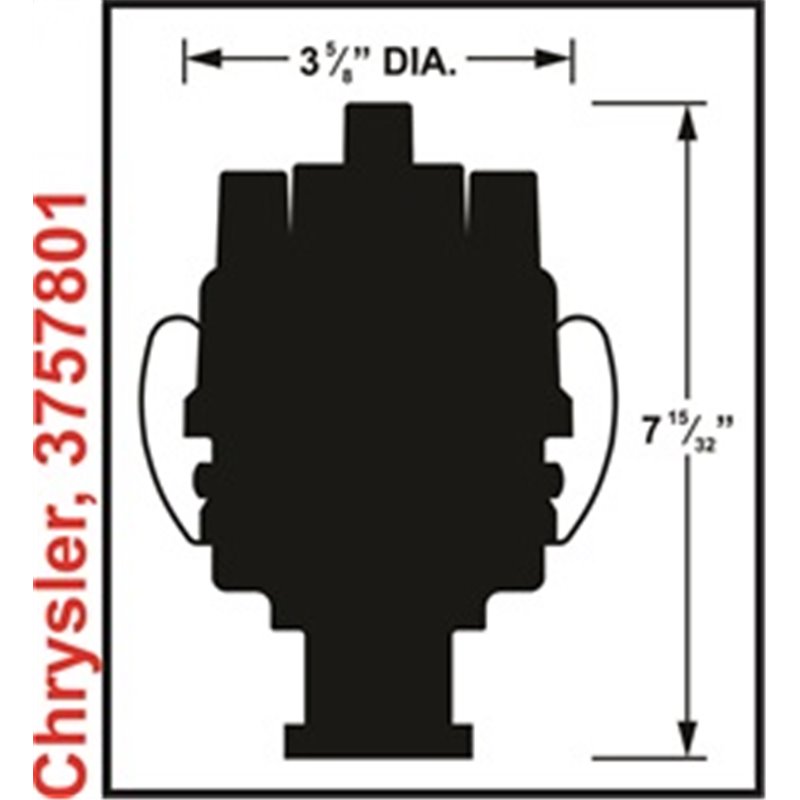 Mallory | Unilite Electronic Ignition Distributor - Dodge / Plymouth 7.0L / 7.2L 1967-1974