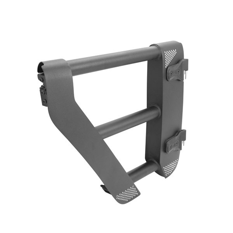 Go Rhino | Trailline Tube Doors, Rear pair - Gladiator / Wrangler (JL) Unlimited 2018-2023