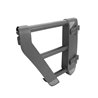 Go Rhino | Trailline Tube Doors, Rear pair - Gladiator / Wrangler (JL) Unlimited 2018-2023