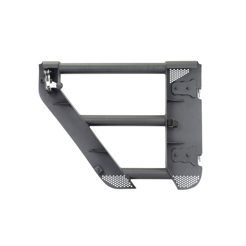 Go Rhino | Trailline Tube Doors, Rear pair - Gladiator / Wrangler (JL) Unlimited 2018-2023