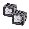 Go Rhino | Go Rhino LED Lighting - Pair of 3" LED Cube Lights Go Rhino Off-Road Lights