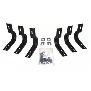 Go Rhino | OE Xtreme Cab Length Side Steps - MOUNTING BRACKETS ONLY - Chevrolet / GMC 2007-2011 Go Rhino Step Bars