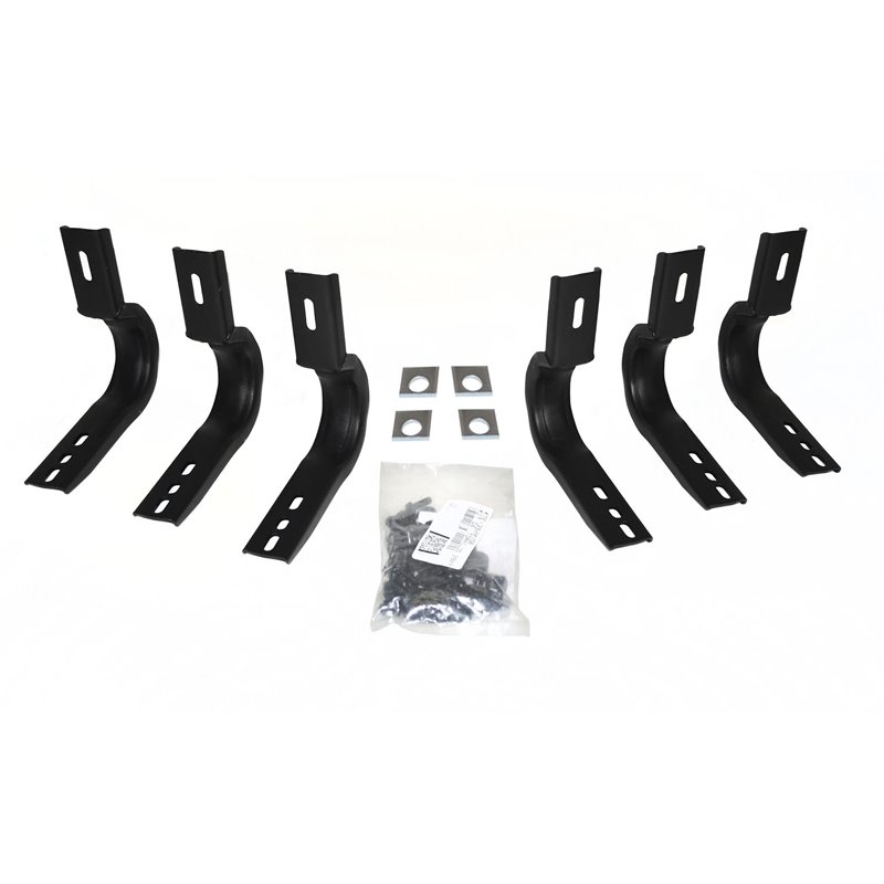 Go Rhino | OE Xtreme Cab Length Side Steps - MOUNTING BRACKETS ONLY - Chevrolet / GMC 2007-2019