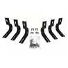 Go Rhino | Brackets for 6" OE Xtreme Wheel-to-Wheel SideSteps - Silverado / Sierra 2500 HD / 3500 HD 6.0L / 6.6L 2007-2014 Go...