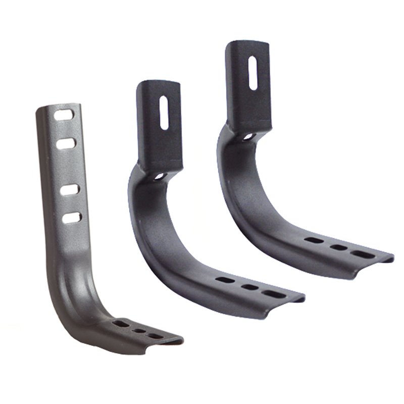 Go Rhino | OE Xtreme Cab Length Side Steps - MOUNTING BRACKETS ONLY - Chevrolet / GMC 2001-2014