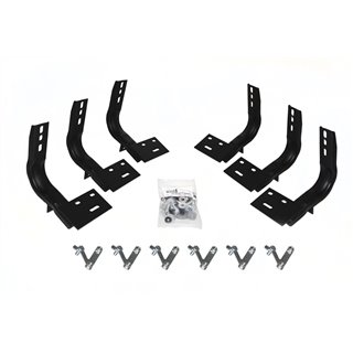 Go Rhino | OE Xtreme Cab Length Side Steps - MOUNTING BRACKETS ONLY - Ram 1500 / 2500 / 3500 2009-2011 Go Rhino Step Bars