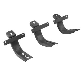 Go Rhino | OE Xtreme Cab Length Side Steps - MOUNTING BRACKETS ONLY - Bronco 2.3T / 2.7T 2021 Go Rhino Step Bars