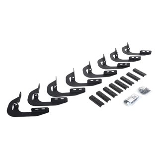 Go Rhino | V-Series V3 Aluminum and RB Slim Side Steps - MOUNTING BRACKETS ONLY - Chevrolet / GMC 2014-2019 Go Rhino Step Bars