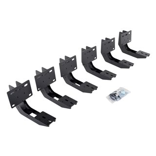 Go Rhino | V-Series V3 Aluminum and RB Slim Side Steps - MOUNTING BRACKETS ONLY - Ram 1500 3.0L / 3.6L / 5.7L 2019 Go Rhino S...