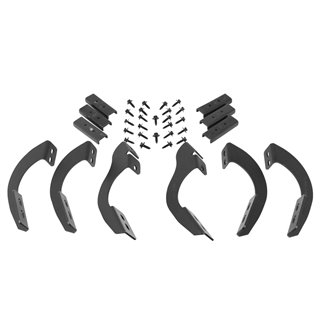 Go Rhino | RB10/RB20 Running Boards - MOUNTING BRACKETS ONLY - 4Runner 4.0L 2014-2023 Go Rhino Step Bars