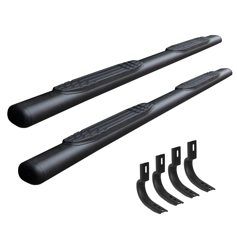 Go Rhino | 4" 1000 Series Side Steps w/ Mounting Bracket Kit - F-150 2004-2014