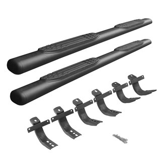 Go Rhino | 4" 1000 Series Side Steps w/ Mounting Bracket Kit - Bronco 2.3T / 2.7T 2021 Go Rhino Step Bars