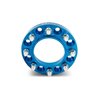Mishimoto | Wheel Spacers, 8X165.1, 121.3mm Center Bore, M14 X 1.5, 38.1mm Thick, Blue - Ram 2500 / 3500 6.7L 2018-2023