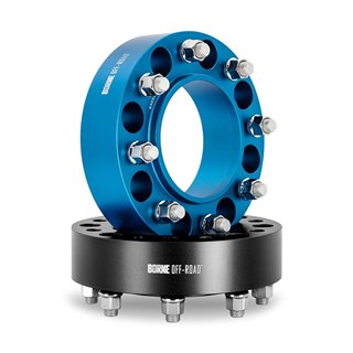 Mishimoto | Wheel Spacers, 8X165.1, 121.3mm Center Bore, M14 X 1.5, 50mm Thick, Black - Ram 2500 / 3500 6.7L 2018-2023 Mishim...