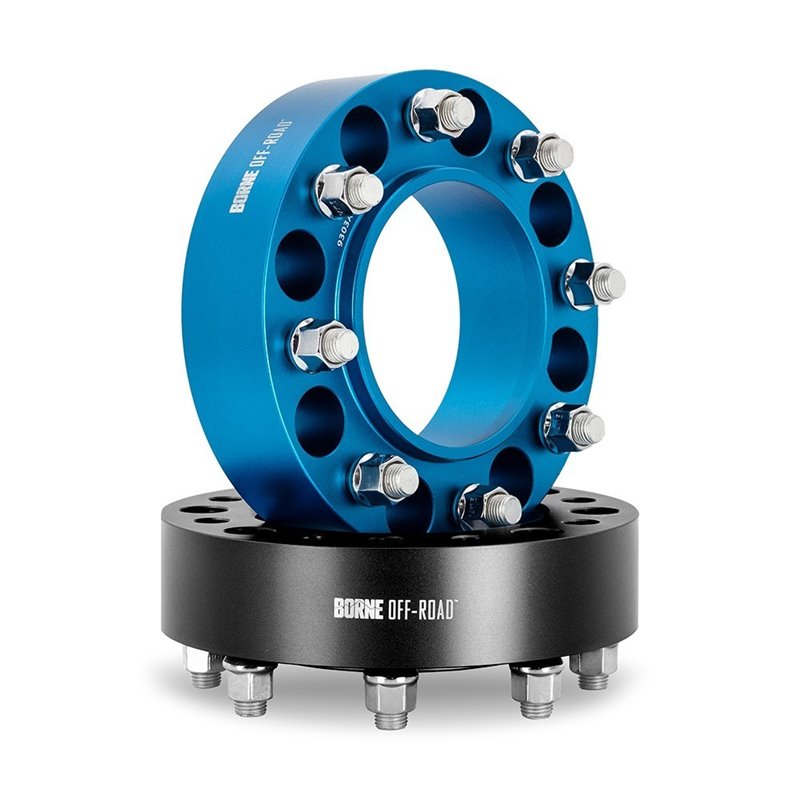 Mishimoto | Wheel Spacers, 8X165.1, 121.3mm Center Bore, M14 X 1.5, 50mm Thick, Black - Ram 2500 / 3500 6.7L 2018-2023 Mishim...