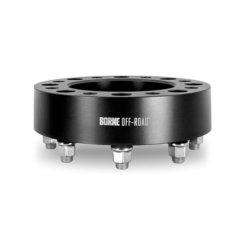 Mishimoto | Wheel Spacers, 8X165.1, 121.3mm Center Bore, M14 X 1.5, 50mm Thick, Black - Ram 2500 / 3500 6.7L 2018-2023 Mishim...