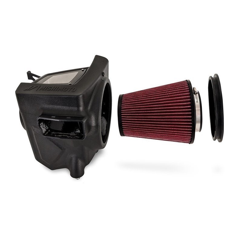 Mishimoto | Performance Air Intake, Ford Bronco 2.7L EcoBoost 2021+, Dry Washable Filter - Bronco 2.7T 2021-2023 Mishimoto In...