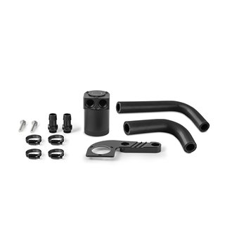 Mishimoto | Baffled Oil Catch Can, fits BMW F8X M3/M4 2015-2020, Black Sapphire Metallic - BMW 3.0T 2015-2020 Mishimoto Oil C...
