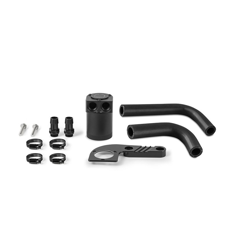 Mishimoto | Baffled Oil Catch Can, fits BMW F8X M3/M4 2015-2020, Black Sapphire Metallic - BMW 3.0T 2015-2020 Mishimoto Oil C...