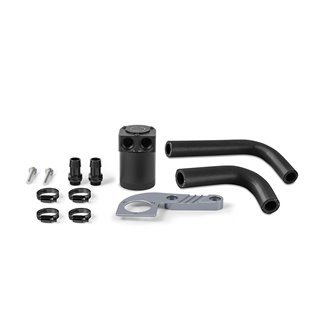 Mishimoto | Baffled Oil Catch Can, fits BMW F8X M3/M4 2015-2020, Frozen Dark Grey Metallic - BMW 3.0T 2015-2020 Mishimoto Oil...