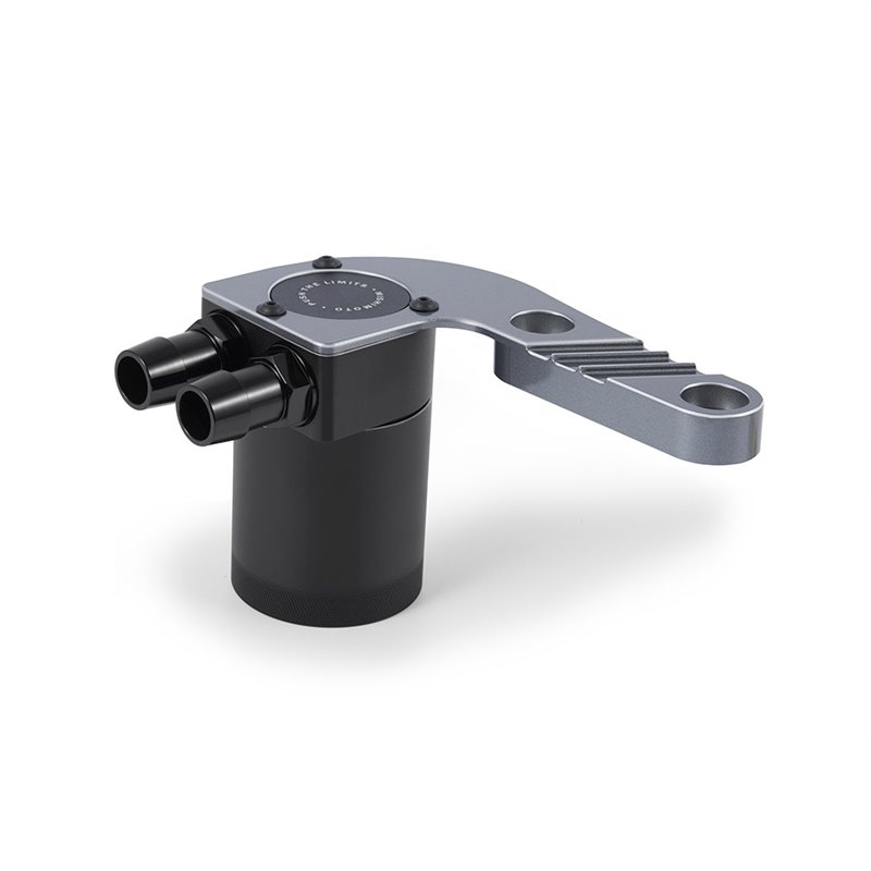 Mishimoto | Baffled Oil Catch Can, fits BMW F8X M3/M4 2015-2020, Frozen Dark Grey Metallic - BMW 3.0T 2015-2020 Mishimoto Oil...
