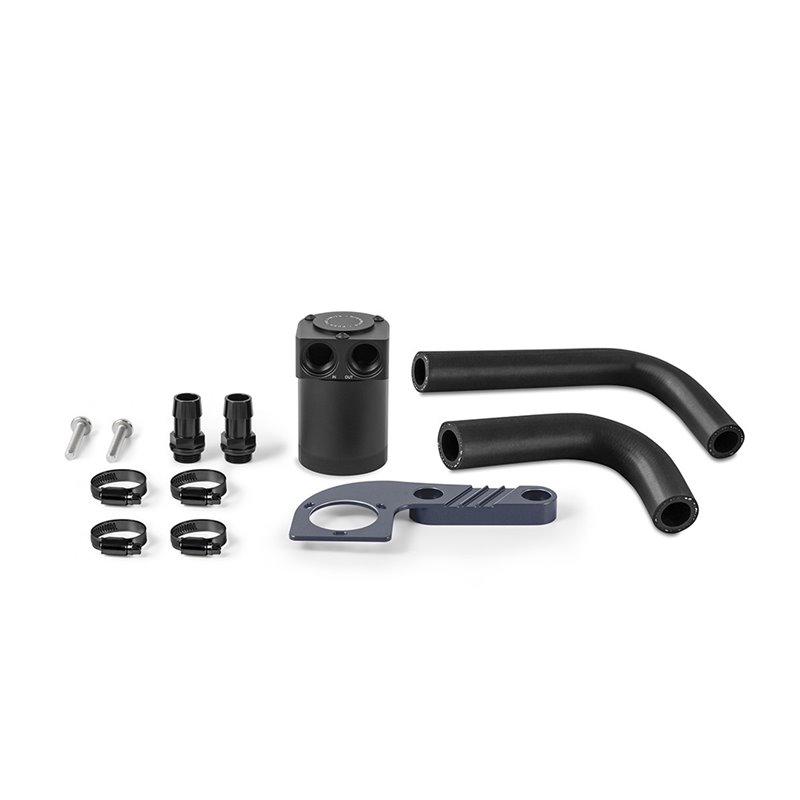 Mishimoto | Baffled Oil Catch Can, fits BMW F8X M3/M4 2015-2020, Mineral Gray Metallic - BMW 3.0T 2015-2020