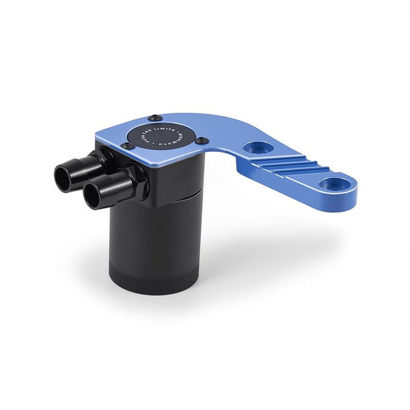 Mishimoto | Baffled Oil Catch Can, fits BMW F8X M3/M4 2015-2020, Yas Marina Blue Metallic - BMW 3.0T 2015-2020
