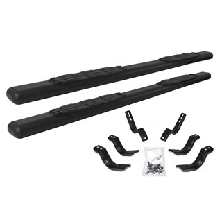 Go Rhino | 5" 1000 Series Side Steps w/ Mounting Brackets Kit - Chevrolet / GMC 2019-2022 Go Rhino Step Bars