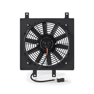 Mishimoto | Performance Aluminum Fan Shroud Kit, fits Honda Civic 1992-2000, Black - Civic / Civic del Sol 1.5L / 1.6L 1992-2000