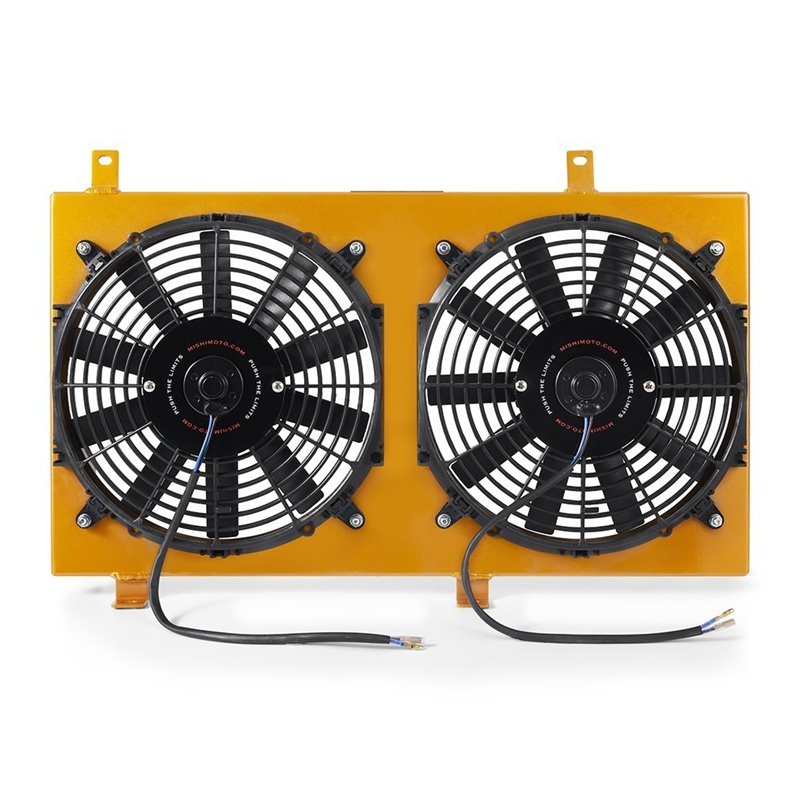 Mishimoto | Performance Aluminum Fan Shroud Kit, fits Mazda RX-8 2004-2008, Gold - RX-8 1.3L 2004-2008