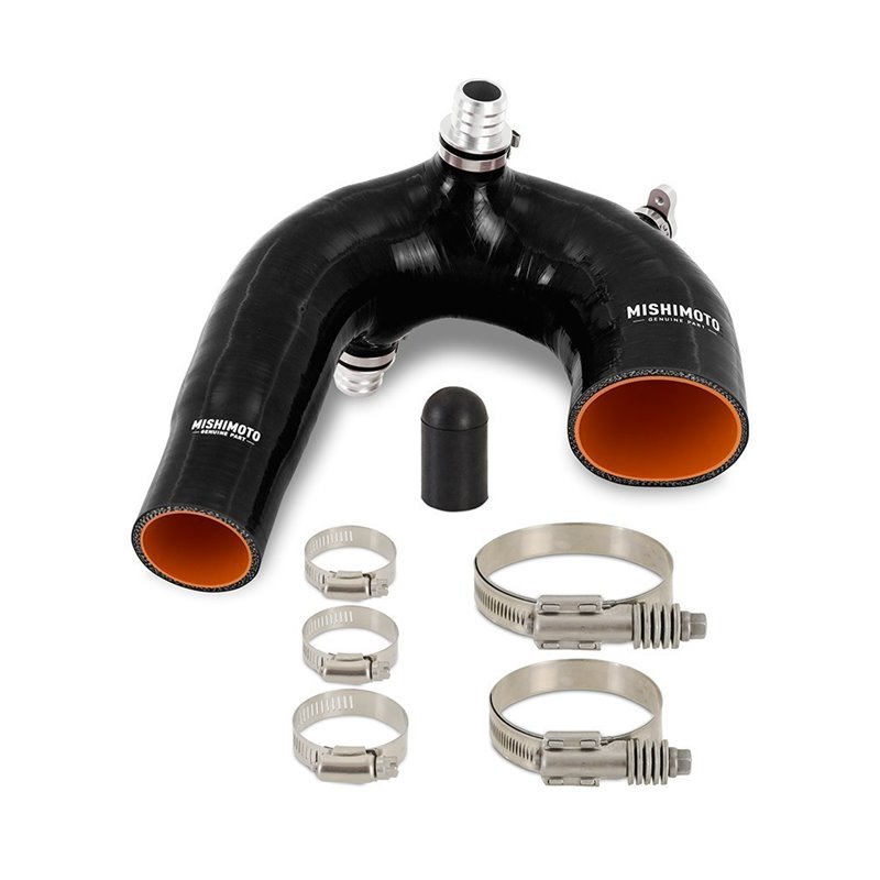 Mishimoto | Silicone Intake J-Tube, Fits Polaris RZR XP Turbo 2016+, Black Mishimoto Coolant Hoses